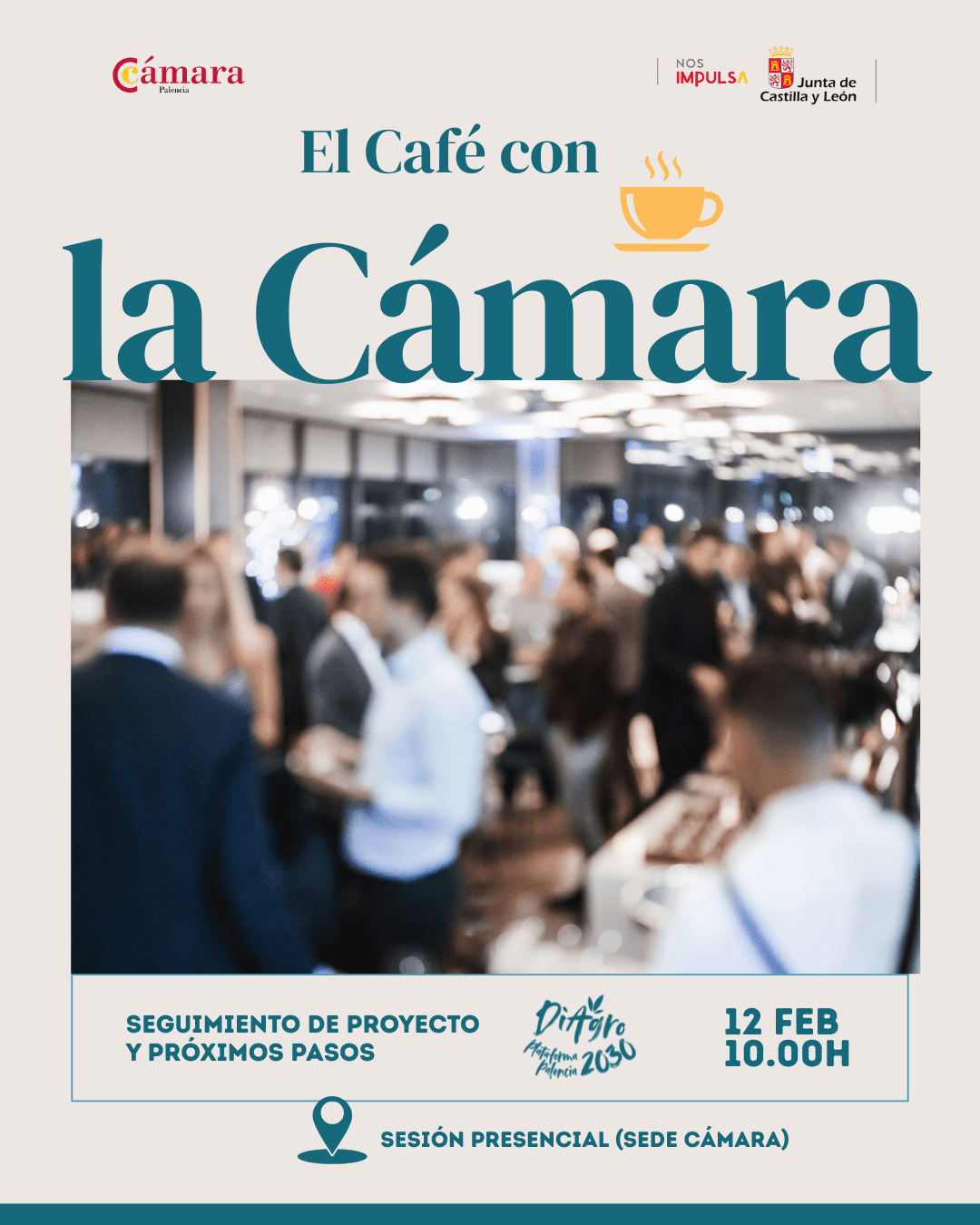 DiAgro Palencia 2030. El caé con la Cámara