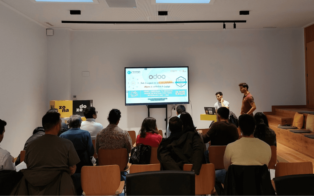 Odoo presenta en la Cámara de Comercio de Palencia su plataforma integral para centralizar y simplificar la gestión empresarial